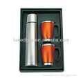 promotion stainless steel vacuum flask travel mug set